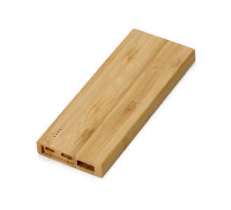 Внешний аккумулятор из бамбука «Bamboo», 5000 mAh