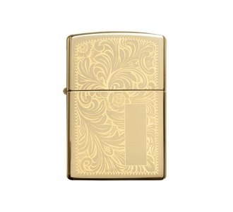 Зажигалка ZIPPO Venetian® с покрытием High Polish Brass