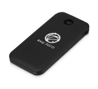 Внешний аккумулятор с подсветкой лого «Astro», soft-touch, 10000 mAh