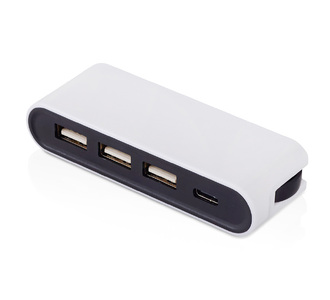 USB-хаб «Hubix» с коннектором 2-в-1 USB-C и USB-A, 2.0