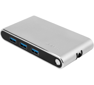 Хаб 8-в-1 Type-C «Hermes», USB 3.0 x 3, Type-C PD, HDMI, LAN, картридер