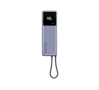 Внешний аккумулятор со встроенным кабелем Xiaomi 165W Power Bank, 10000 мАч