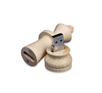USB 2.0- флешка на 512 Мбайт «Ферзь»