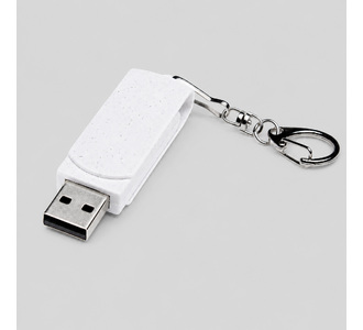 USB 2.0- флешка промо «Варуна» на 32 ГБ с поворотным механизмом
