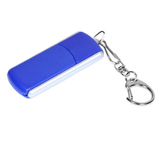 USB 3.0- флешка промо на 64 Гб с прямоугольной формы с выдвижным механизмом