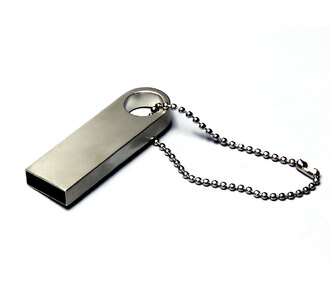 USB 2.0-флешка на 128 Гб с мини чипом и круглым отверстием