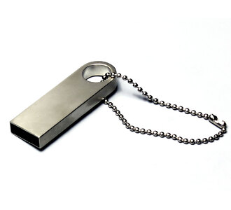 USB 2.0-флешка на 512 Мбайт с мини чипом и круглым отверстием