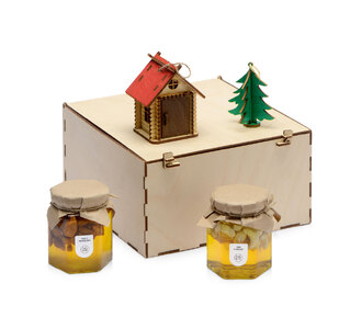 Подарочный набор «Decoration Deluxe» с двумя видами меда