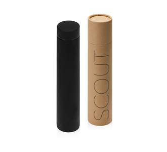 Вакуумный термос «Scout», soft-touch, 235 мл, тубус
