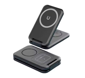 Складная беспроводная (15W) зарядная станция "Slap" с MagSafe