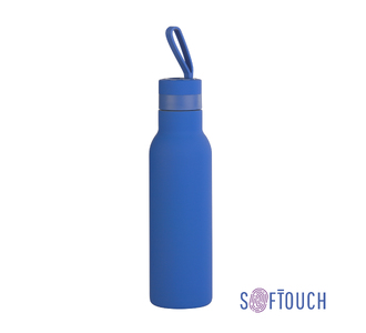 Бутылка для воды "Фитнес" 700 мл, покрытие soft touch