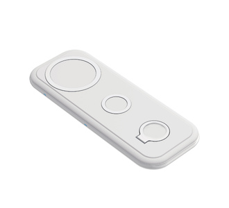 Настольная беспроводная (15W) зарядная станция "Snow Board" для смартфона, часов и наушников