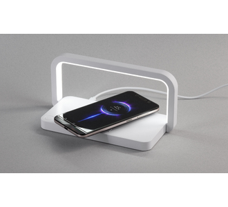 Лампа складная "Smart Light" с беспроводным (10W) зарядным устройством и подставкой для смартфона