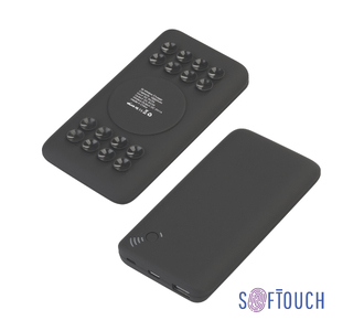 Беспроводное зарядное устройство "Ten SOFTTOUCH", 10000 mAh