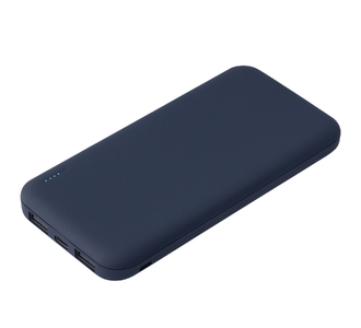 Внешний аккумулятор с подсветкой Люче (Luce) 10000 mAh, синий