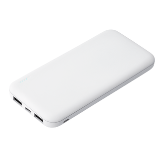 Внешний аккумулятор с подсветкой Люче (Luce) 10000 mAh, белый
