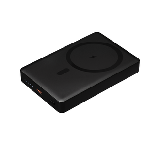 Внешний аккумулятор Атлантис Плюс PD (Atlantis PD Plus) 10000mAh с функцией беспроводной зарядки 15W, черный