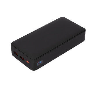 Внешний аккумулятор с подсветкой Анкор Плюс PD (Ancor PD Plus) 20000 mAh, черный