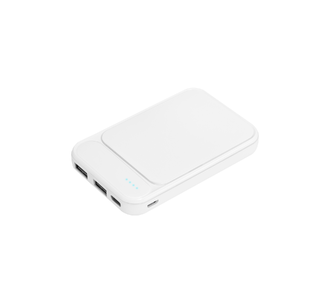 Внешний аккумулятор с подсветкой Старлайт PB (Starlight PB) 5000 mAh, белый