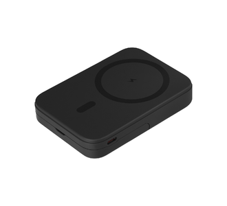 Внешний аккумулятор Юнион PD (Union PD) 10000mAh с функцией беспроводной зарядки 15W, черный
