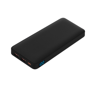 Внешний аккумулятор с подсветкой Анкор Плюс PD (Ancor PD Plus)10000 mAh, черный