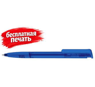 2234 ШР сп Super Hit Clear Soft grip zone прозрачно-синий 2935
