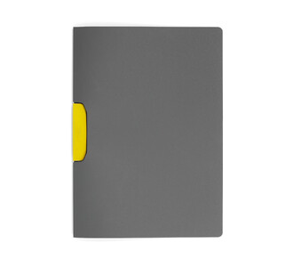 230400-4 Папка DURASWING COLOR с желтым клипом