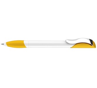 3201 ШР Hattrix Polished Basic Soft grip zone ClipMetal бело/желтый 7408