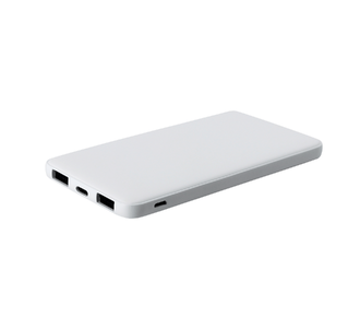 Внешний аккумулятор Bplanner Power 1 ST, софт-тач, 5000 mAh (Белый)