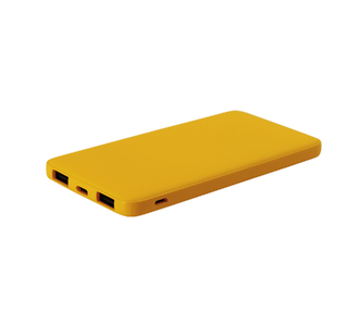 Внешний аккумулятор Bplanner Power 1 ST, софт-тач, 5000 mAh (Желтый)