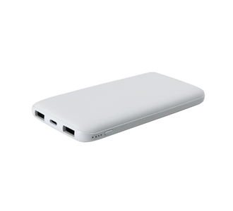Внешний аккумулятор Bplanner Power 2 ST, софт-тач, 10000 mAh (Белый)