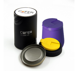Набор Cofer Tube NEO DUO CO12s (М) black (фиолетовый с желтым)