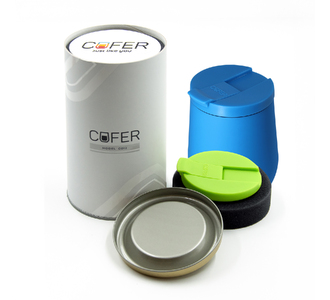Набор Cofer Tube NEO DUO CO12s (М) grey (голубой с салатовым)