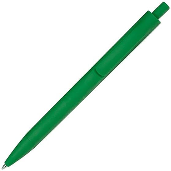 Ручка шариковая IGLA SOFT, пластиковая, софт-тач, зеленая-1
