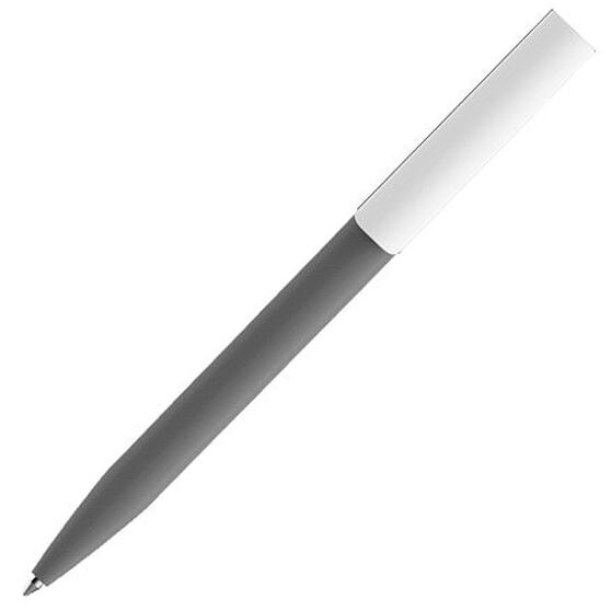 Ручка шариковая CONSUL, пластиковая, серая-1
