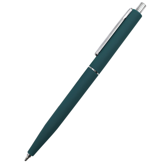 Ручка шариковая Dot Soft, тёмно-зелёная-1
