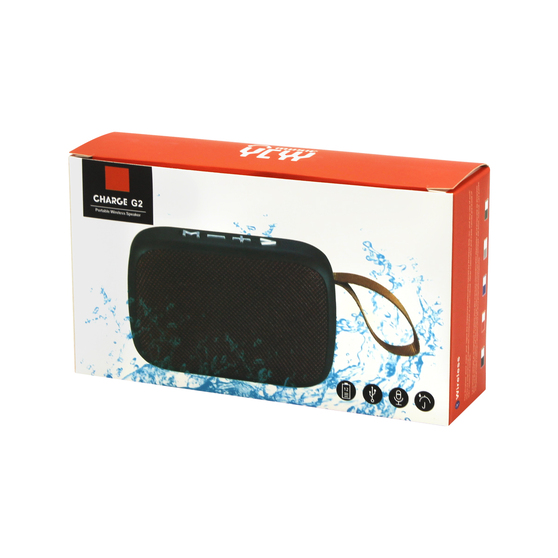Беспроводная Bluetooth колонка Charge G2(BLTS01), красная-2