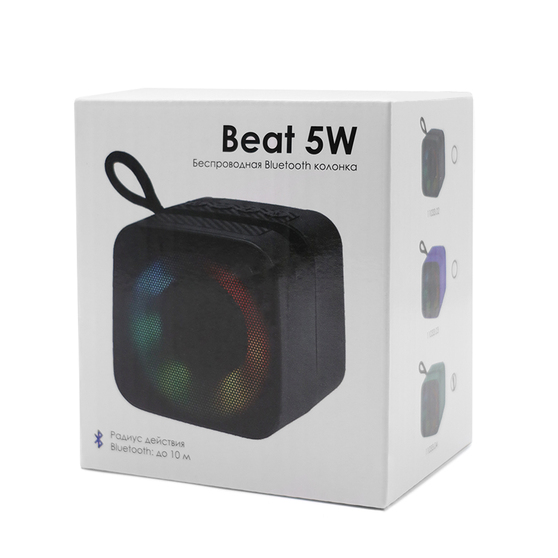 Беспроводная Bluetooth колонка Beat 5W, синий-5