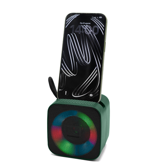 Беспроводная Bluetooth колонка Beat 5W, зеленый-3