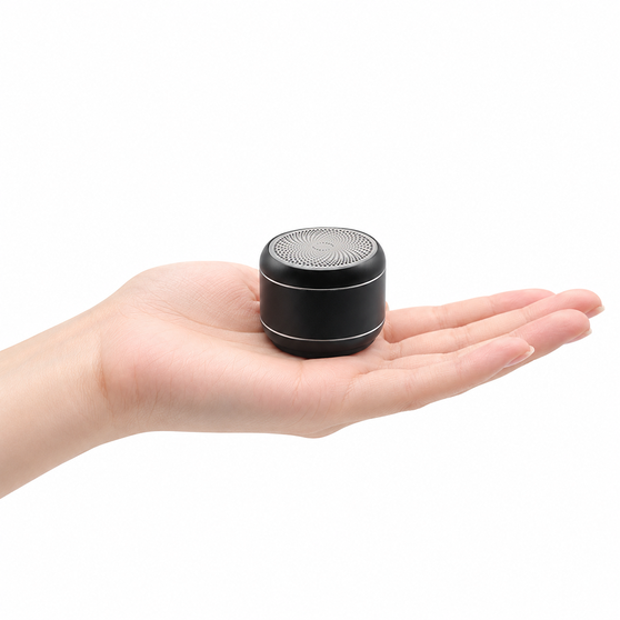 Беспроводная Bluetooth колонка SoundDot 3W+ с металлическим корпусом, черный-6