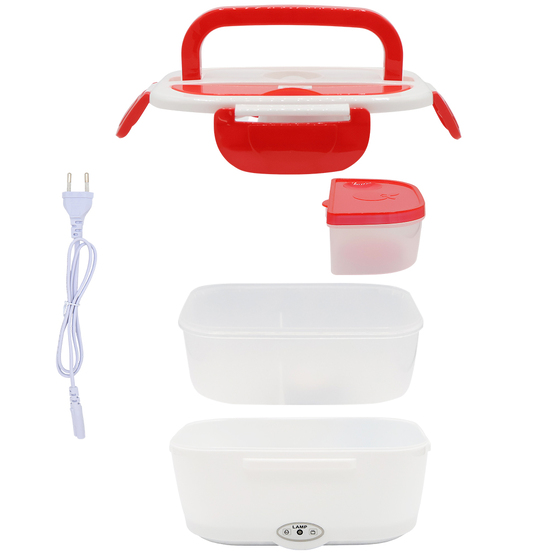 Ланчбокс с подогревом Yummybox, красный-3