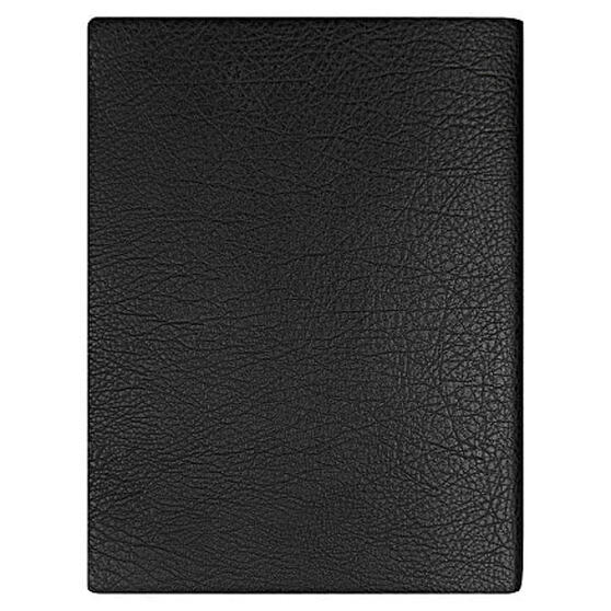 Ежедневник Flexy Foggia Leatherette B5, черный, недатированный, в гибкой обложке в подарочной коробке-3