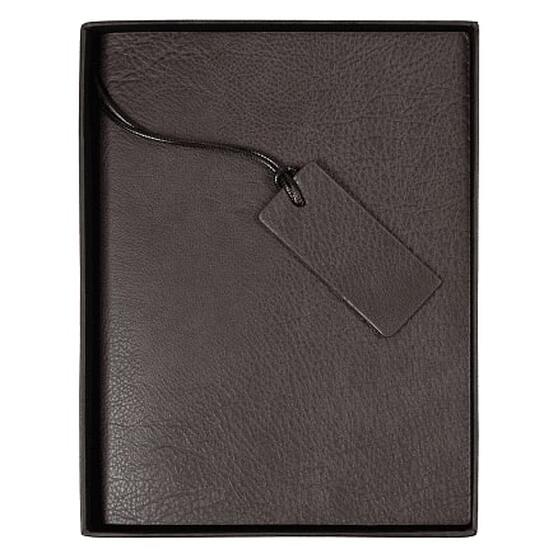 Ежедневник Flexy Foggia Leatherette B5, коричневый, недатированный, в гибкой обложке в подарочной коробке-1