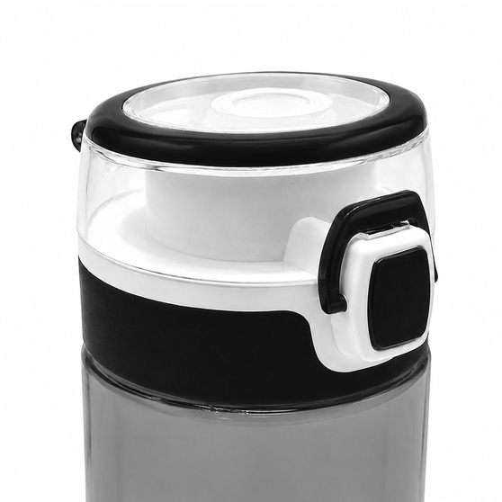 Пластиковая бутылка Oreon, чёрная-3