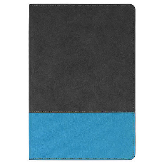 Ежедневник Flexy Treviso Nuba Sand Color А5, серый/голубой, недатированный, в гибкой обложке-1