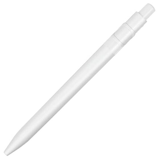 Ручка шариковая пластиковая Ravena Color, белая-1