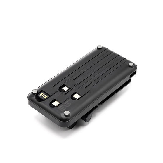 Внешний аккумулятор c подставкой для телефона Hold-Pro 10000mAh, черный-4