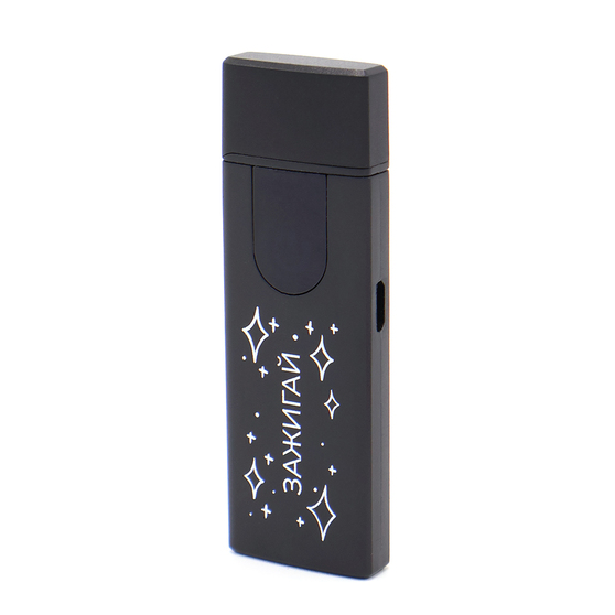 Зажигалка-накопитель USB Abigail, черная-1
