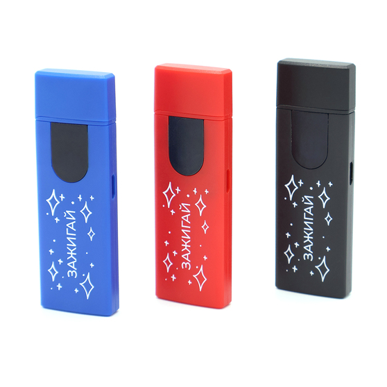 Зажигалка-накопитель USB Abigail, синяя-3