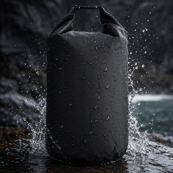 Водонепроницаемая сумка DRYBAG, Чёрный-2